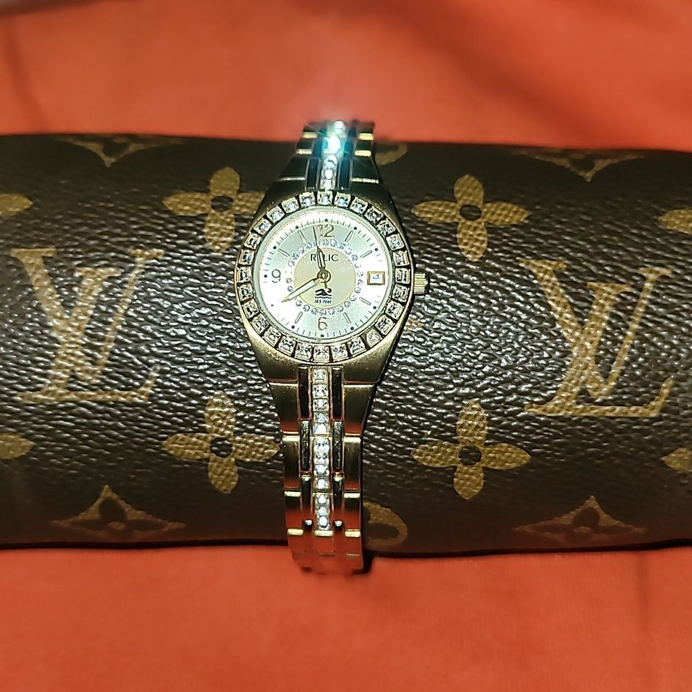 Relic By Fossil Womens Queen's Court Quartz Stain… - image 3